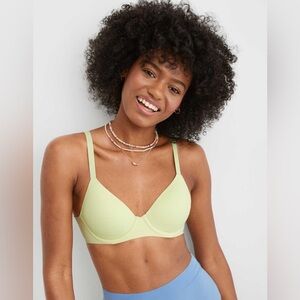Aerie Smoothez Lime Green Bra
